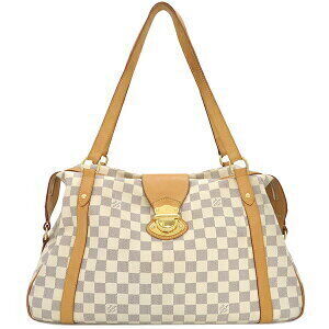 Louis Vuitton Stresa tote bag Damier Azur White canvas shoulder